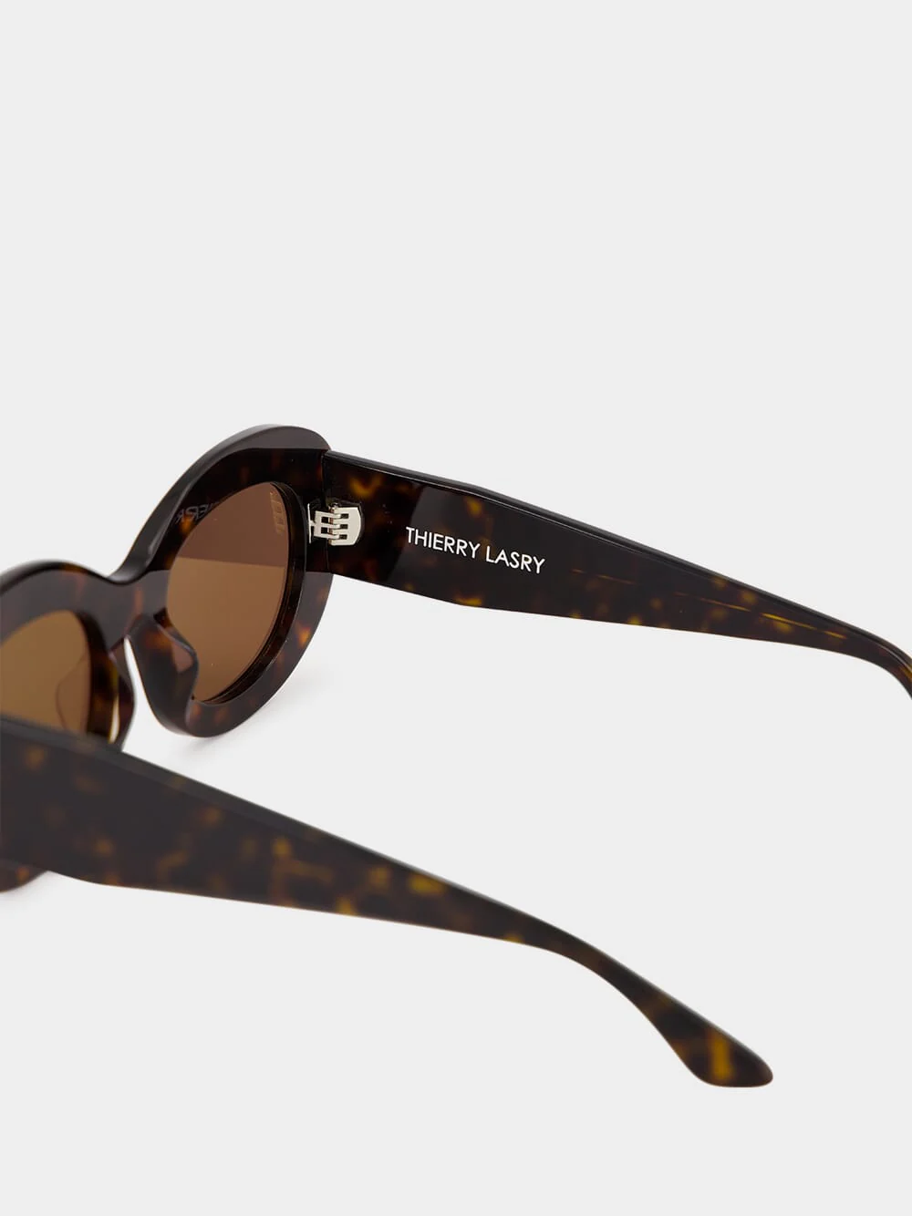 Envy Tortoiseshell Oval Sunglasses - Image 5