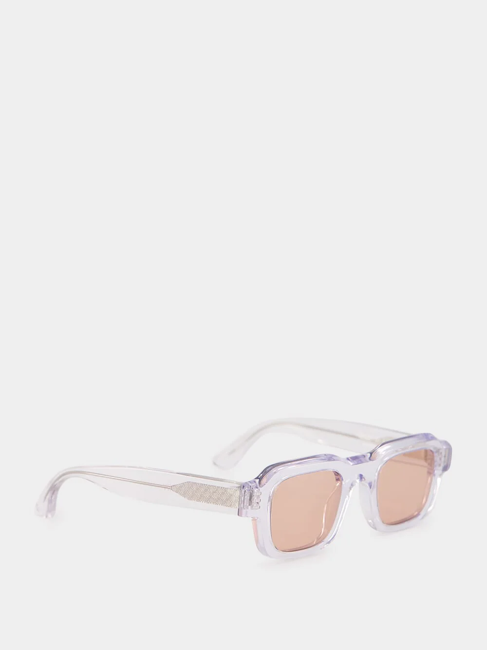 Flexxxy Clear Acetate Pink Tinted Sunglasses - Image 2