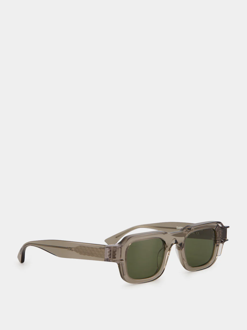 Translucent Beige Dusty Sunglasses - Image 2
