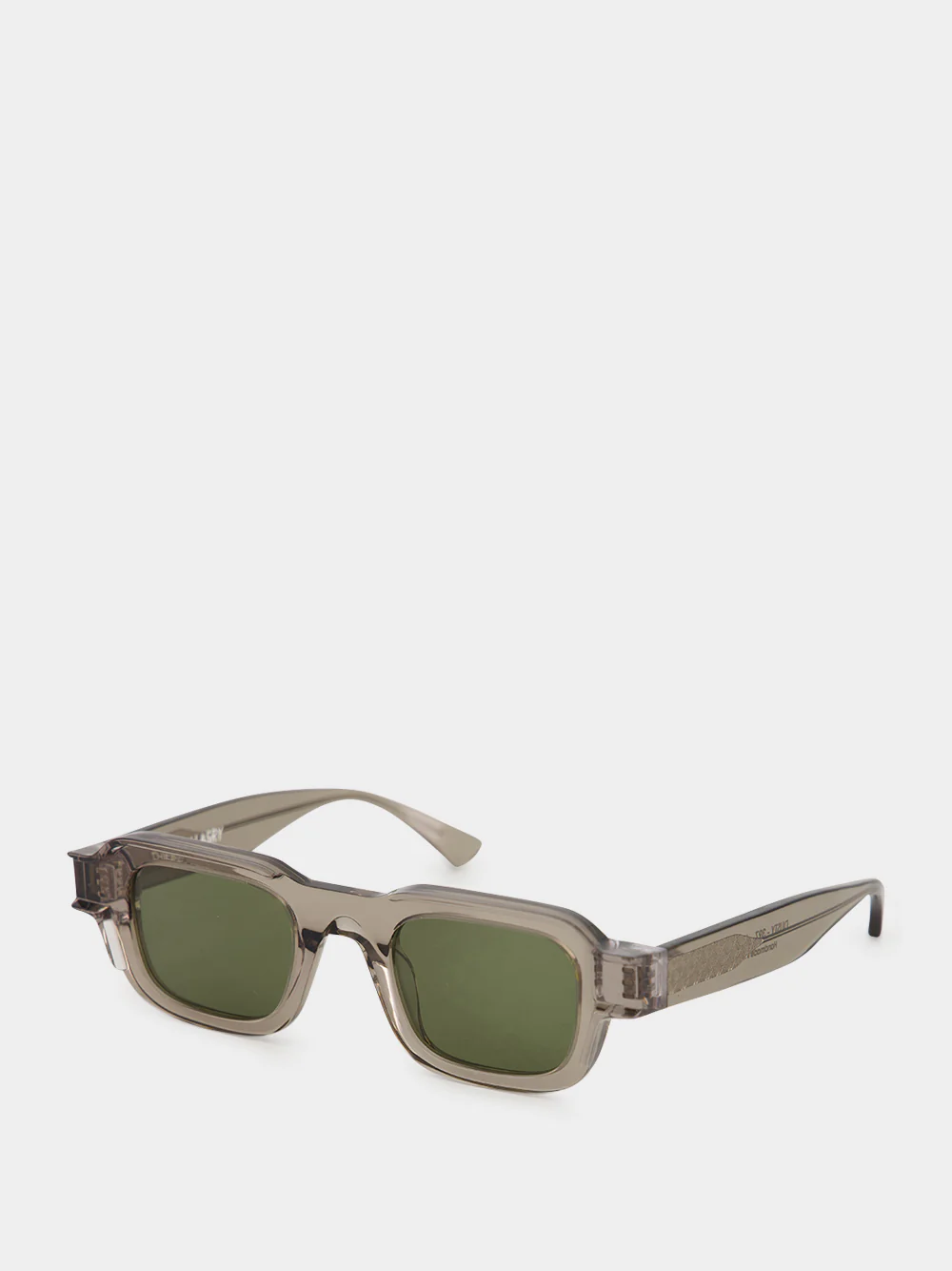 Translucent Beige Dusty Sunglasses - Image 4