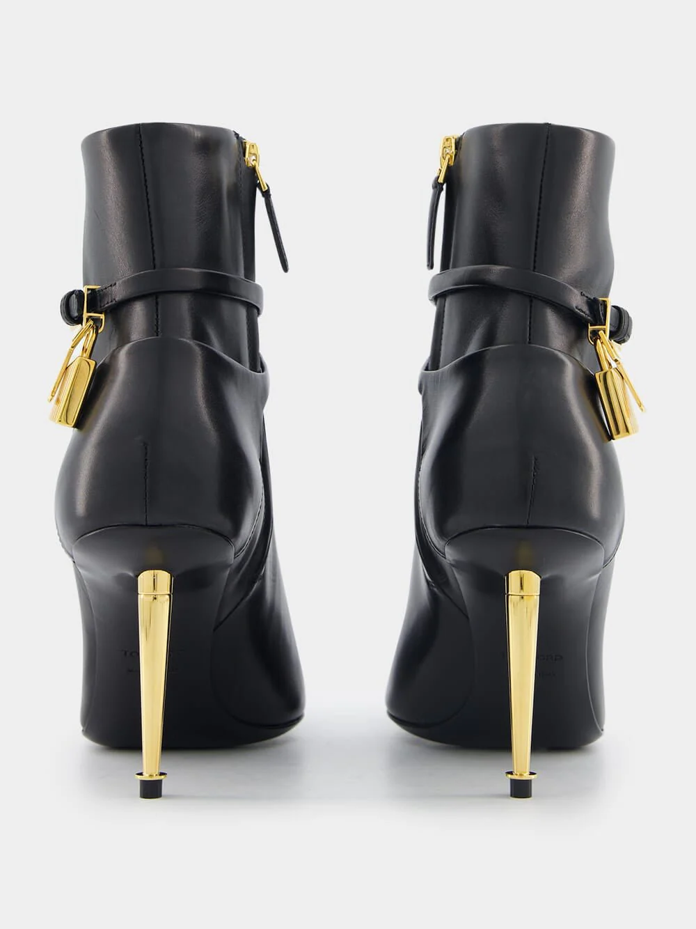 80mm Leather Pointed-Toe Boots - Image 5