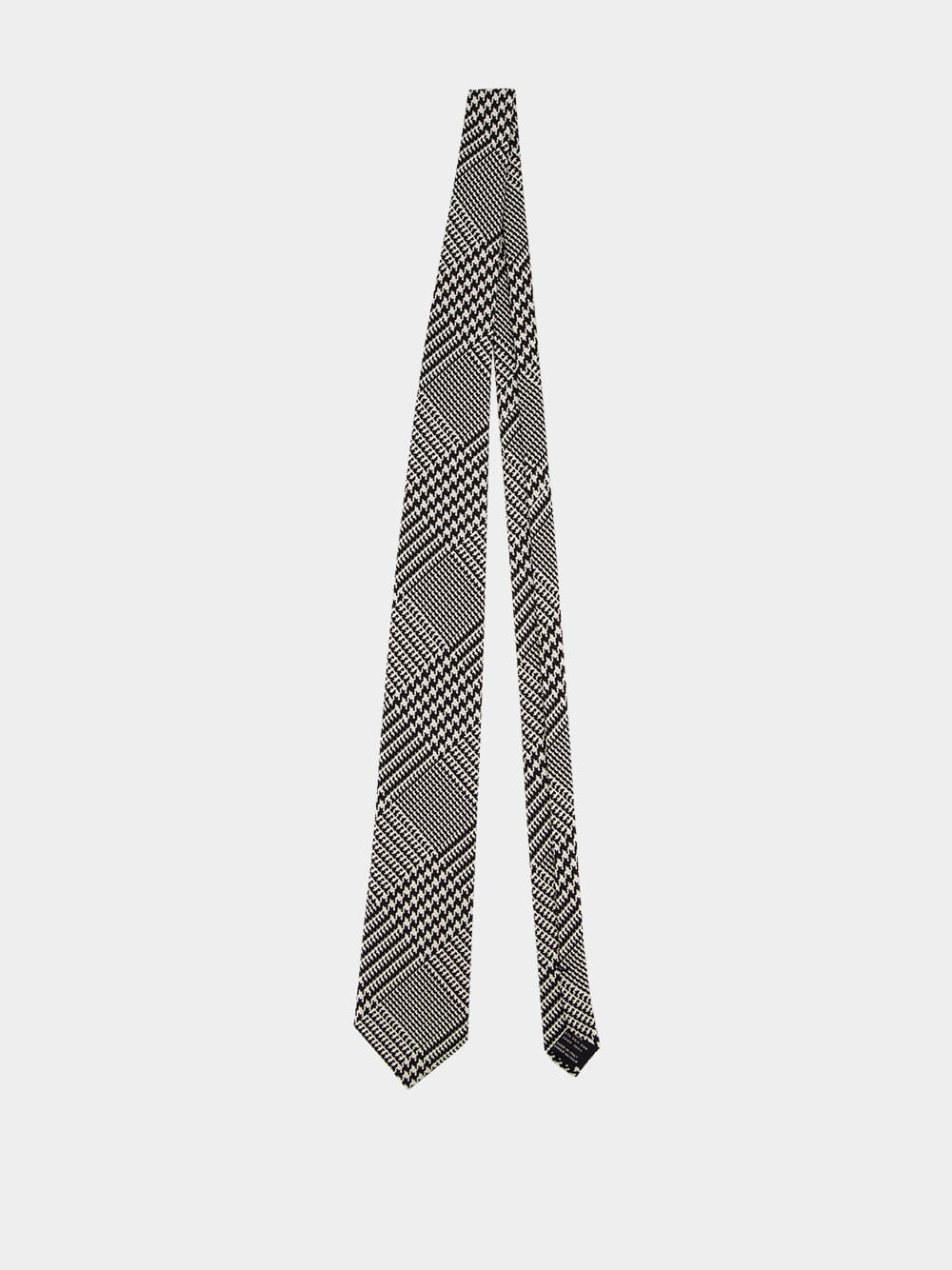 Prince of Wales Check Silk Tie - Image 3
