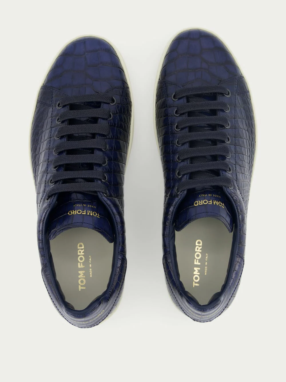 Alligator Printed L-Top Sneakers - Image 4
