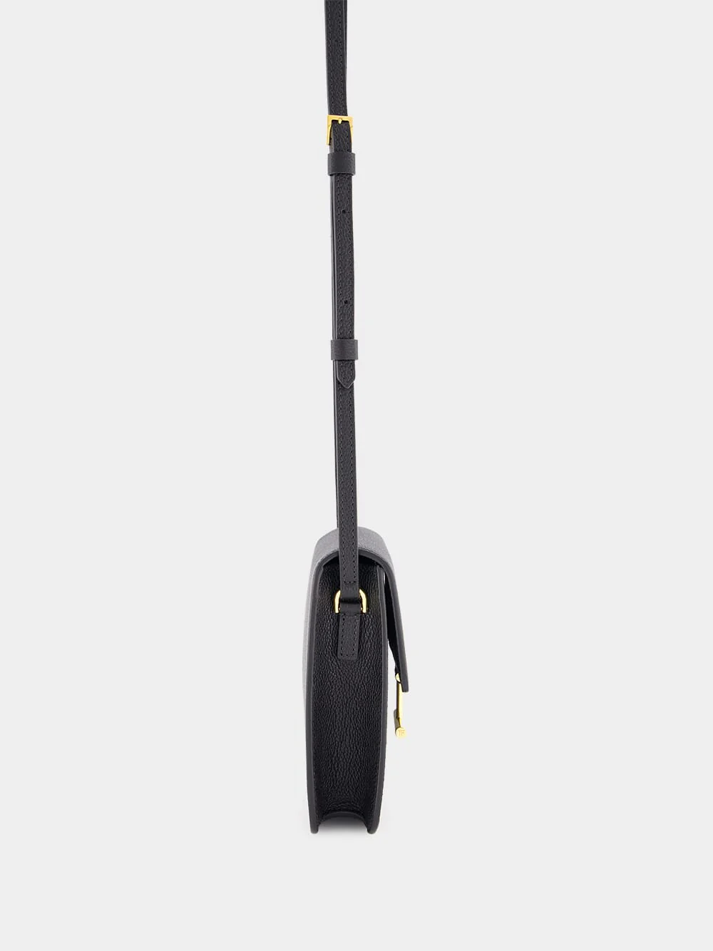 Black Grain Leather Tara Mini Bag - Image 4