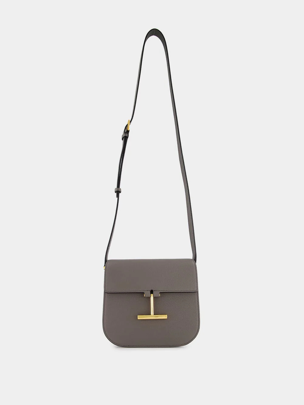 Graphite Leather Tara Mini Crossbody Bag - Image 2