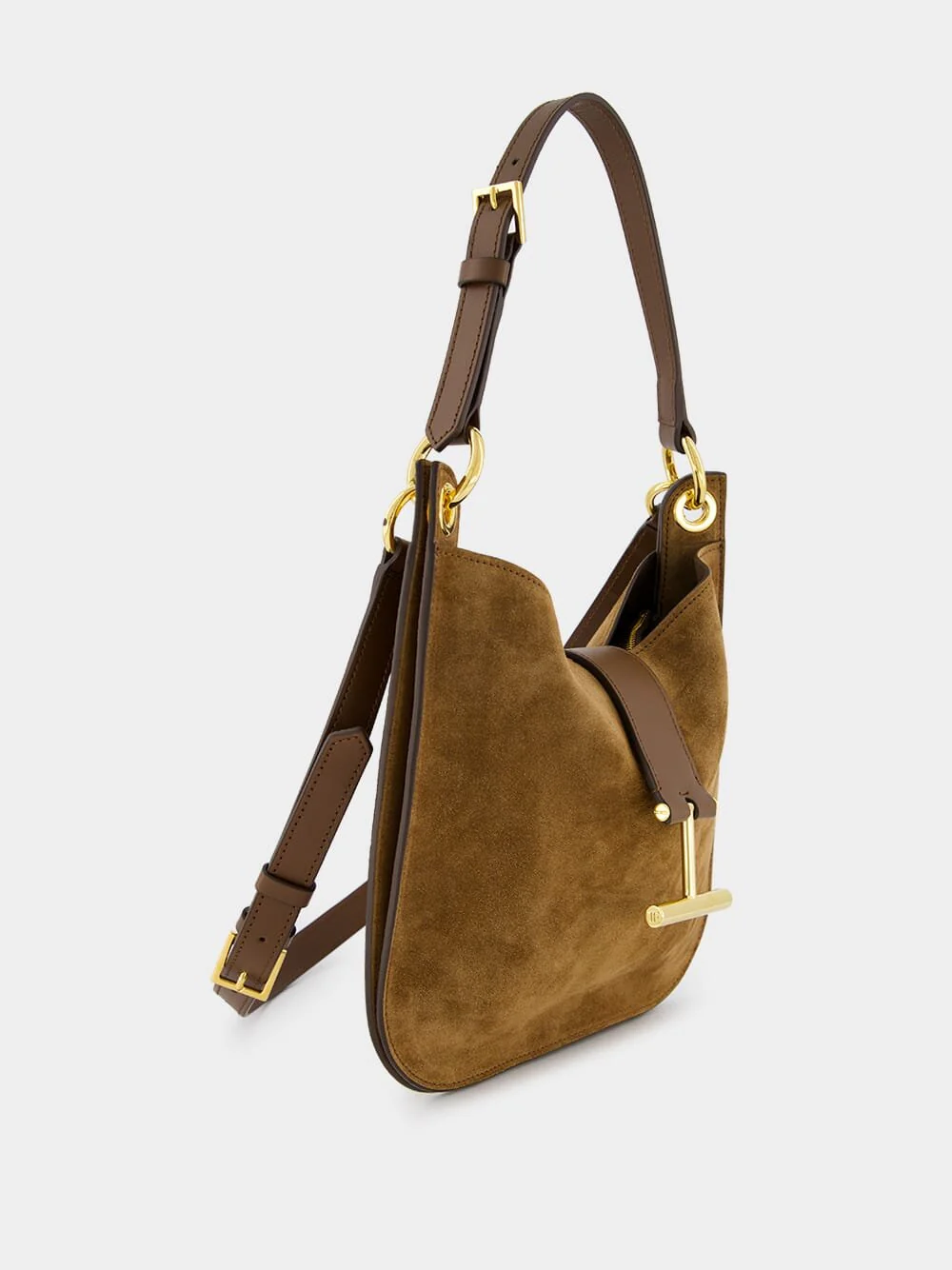 Tara Suede Small Crossbody Bag - Image 3