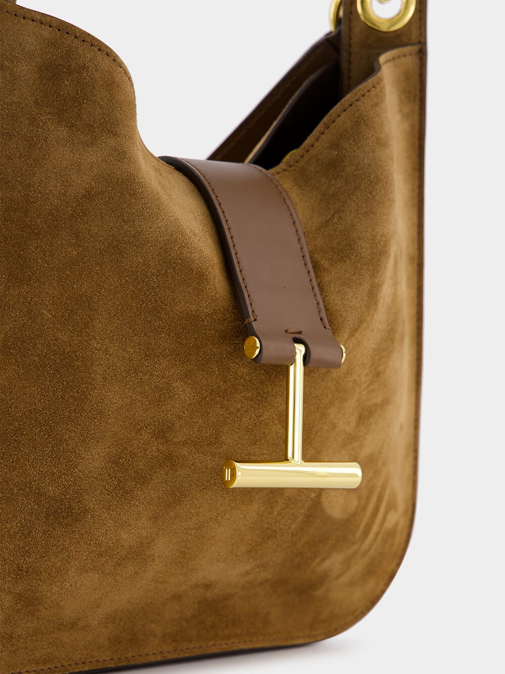 Tara Suede Small Crossbody Bag - Image 7