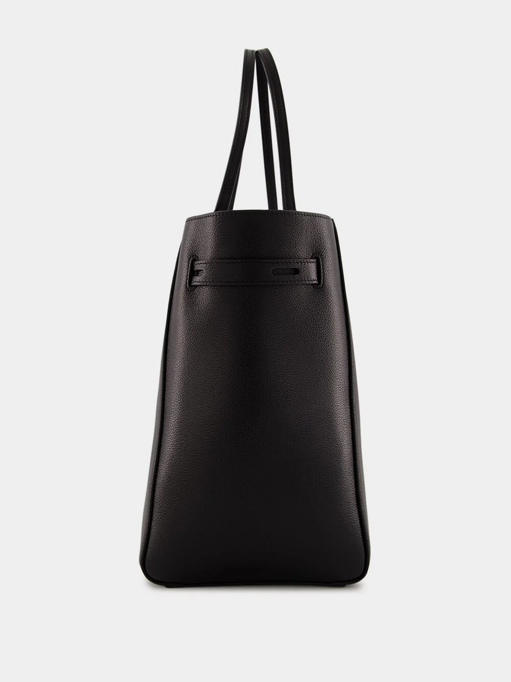Black Audrey Large Tote in Grain Leather - Image 4
