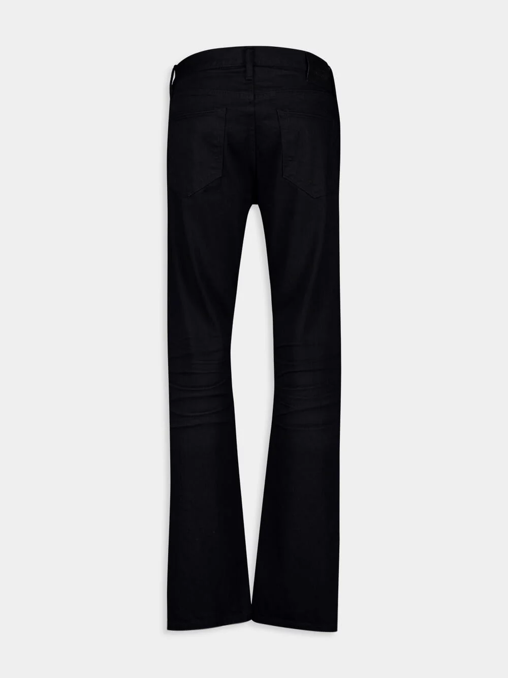 Black Jeans Straight Fit Stretch - Image 4