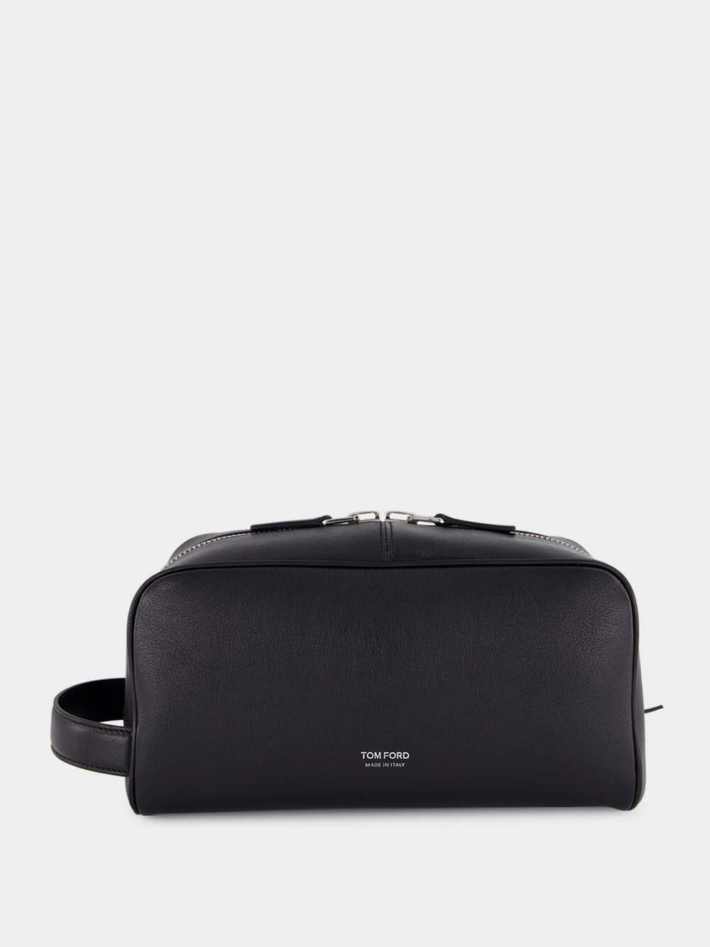 Black Leather Classic Vanity Case
