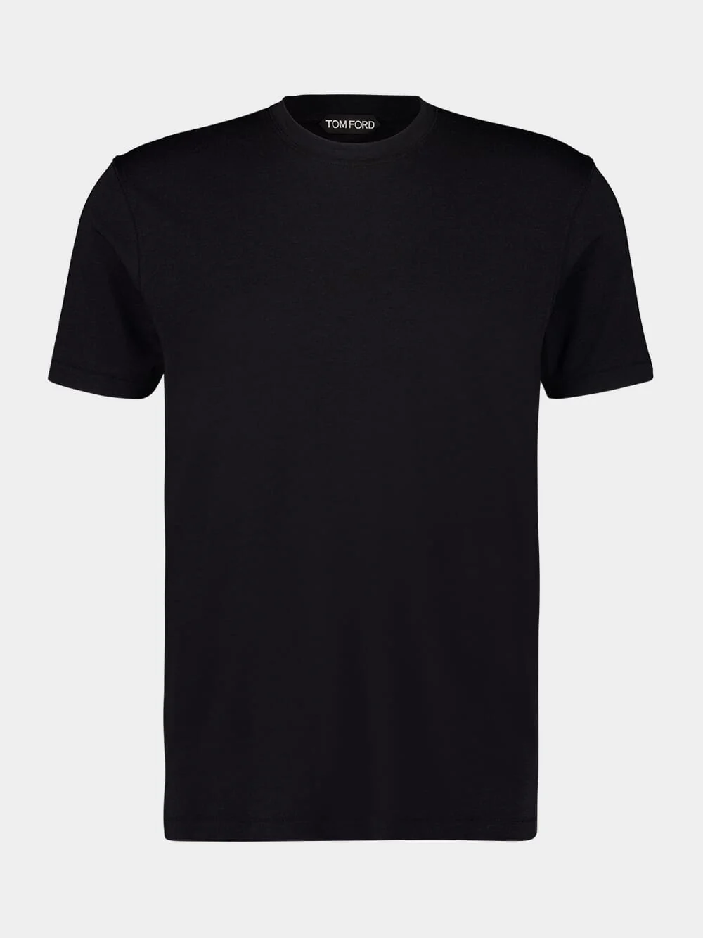Black Lyocell Cotton T-Shirt