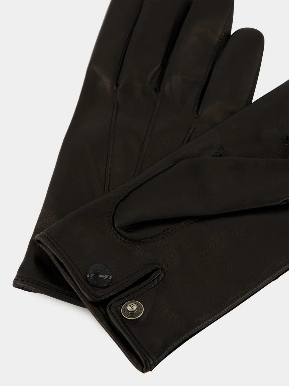 Black Nappa Leather Light Gloves - Image 3