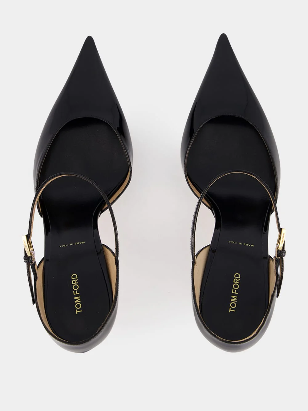 Black Patent Leather Vertigo Pump - Image 4