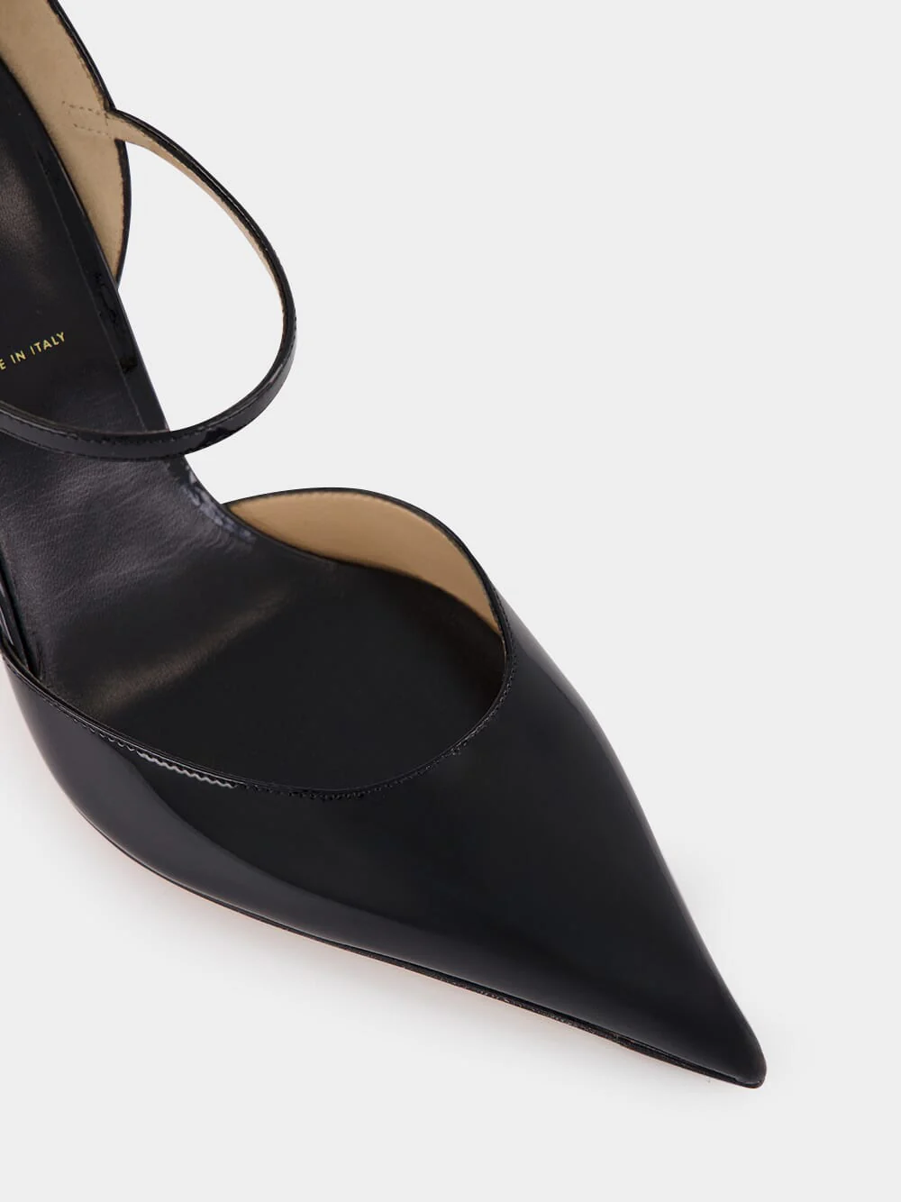 Black Patent Leather Vertigo Pump - Image 7