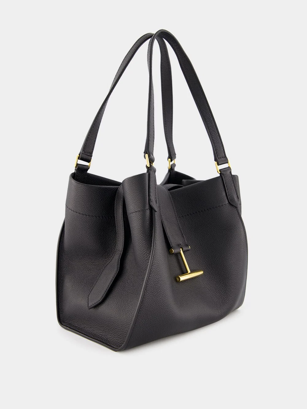 Tara Medium Grain Leather Tote - Image 2
