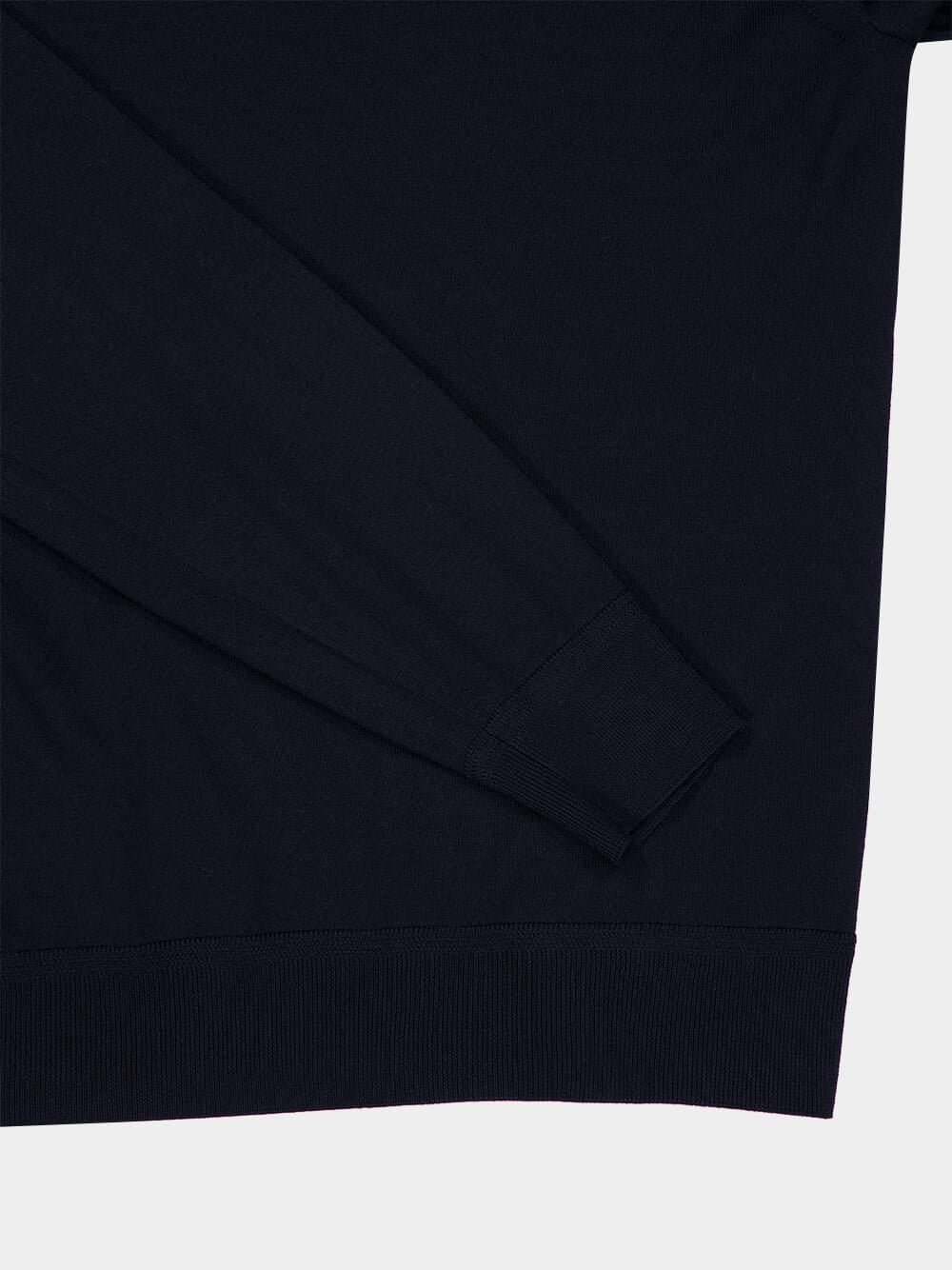 Black Wool Crew-Neck Knitwear - Image 4