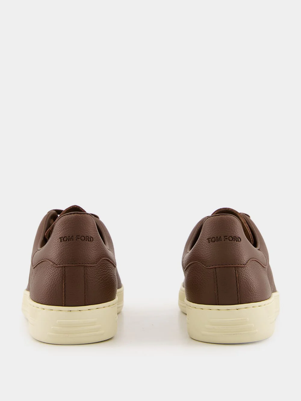 Brown Soft Grain Leather Warwick Sneaker - Image 5