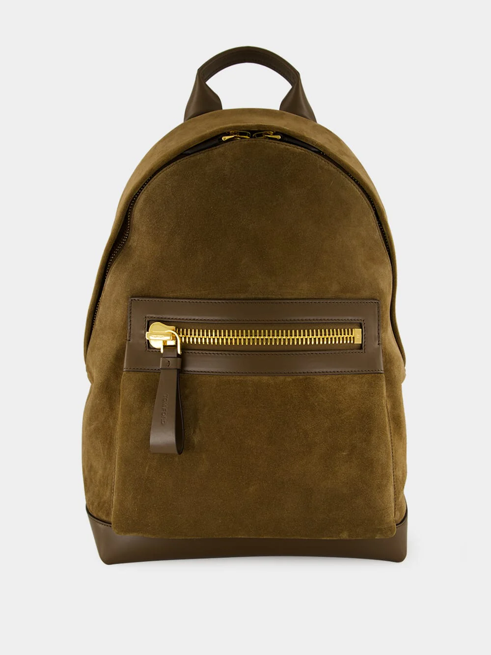 Buckley Suede Backpack in Walnut Brown
