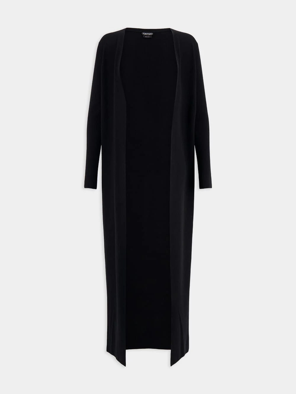 Cashmere-Silk Maxi Cardigan