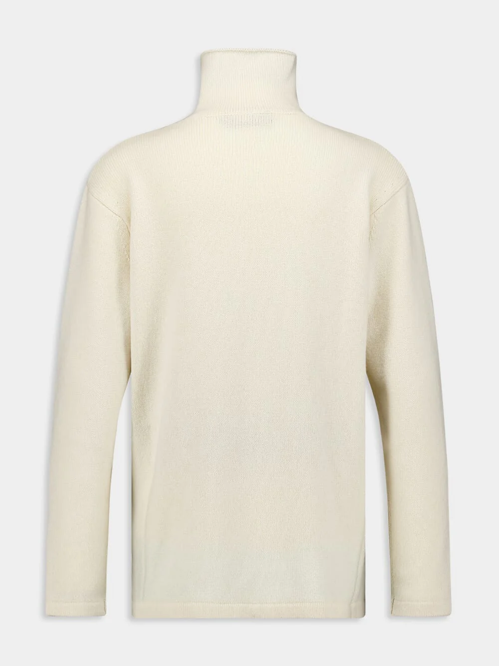 Cashmere Turtleneck Knitted Sweater - Image 2