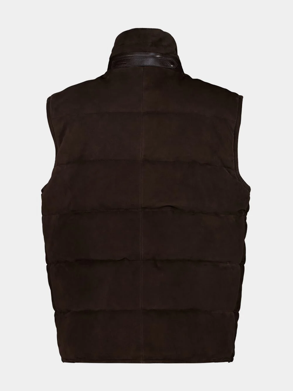 Chocolate Torte Suede Light-Fill Gilet - Image 3