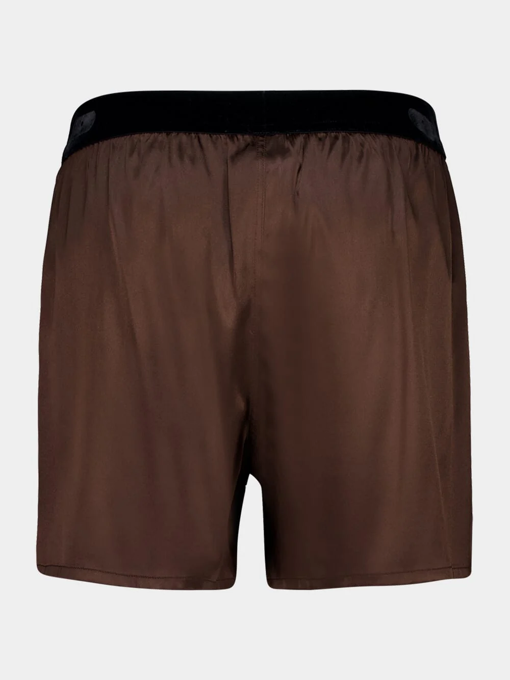 Cinnamon Stretch Silk Satin PJ Shorts - Image 2