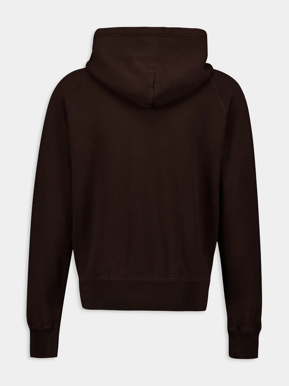 Brown Garment Dyed Hoodie - Image 2