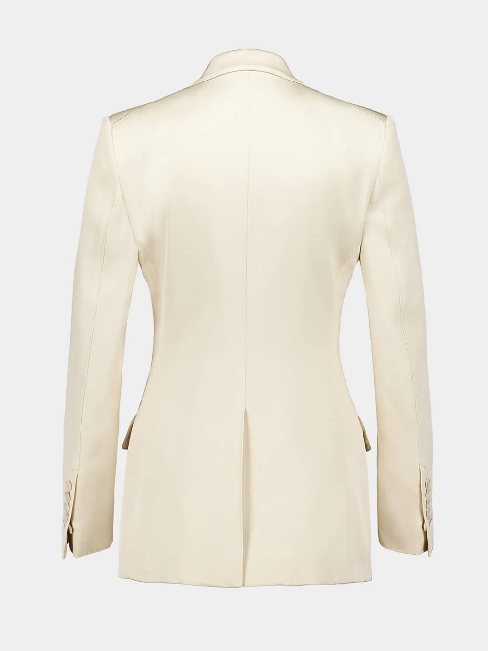 Champagne Double Breasted Jacket - Image 3