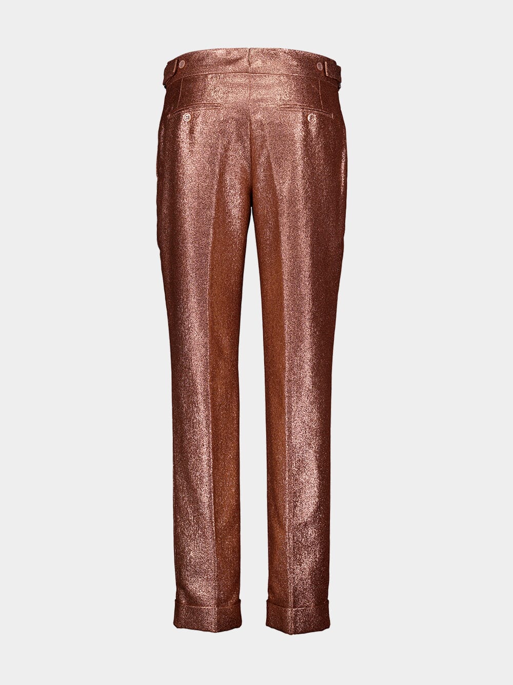Iridescent Mid-Rise Tailored Trousers - Image 2