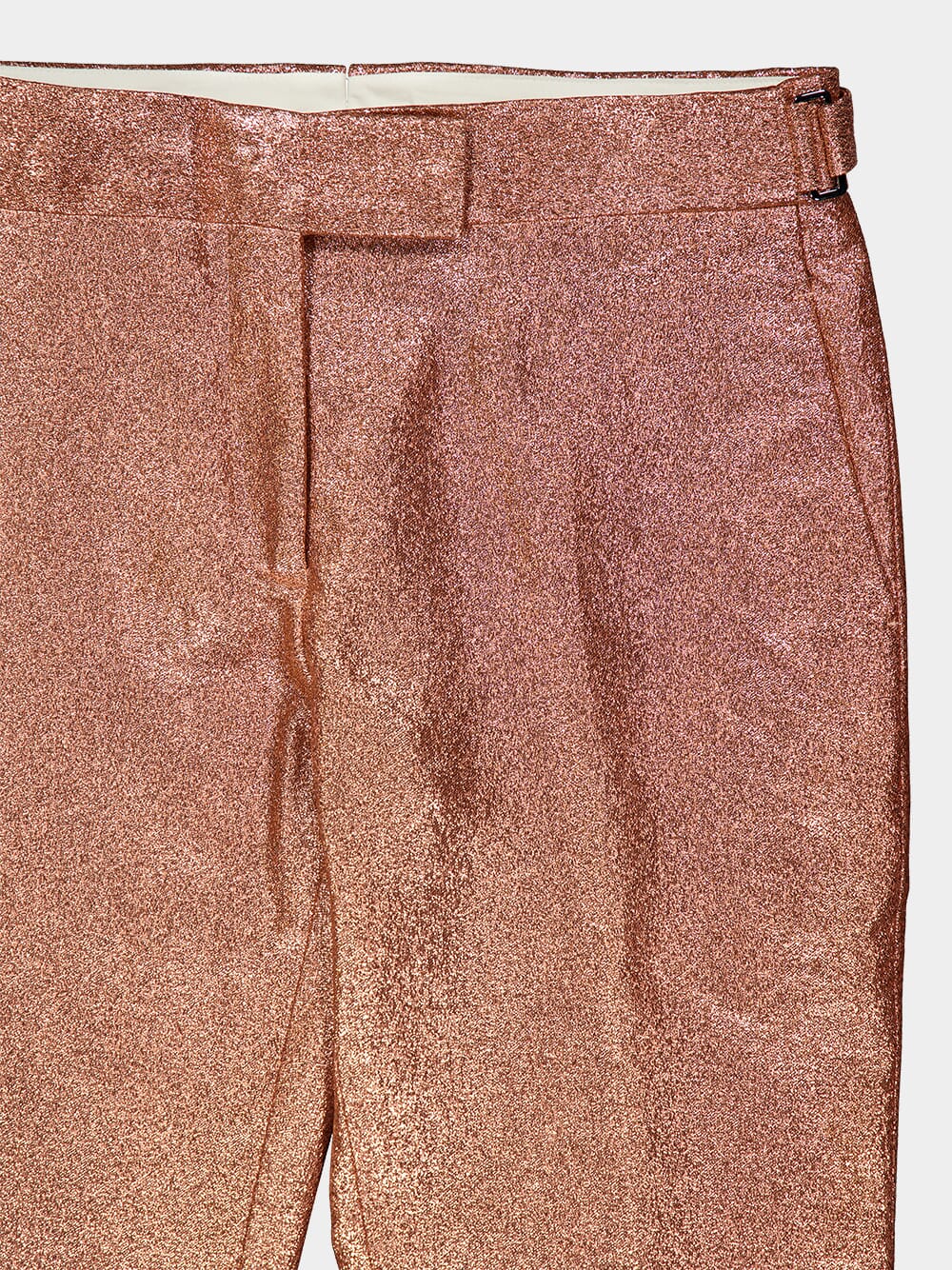 Iridescent Mid-Rise Tailored Trousers - Image 3