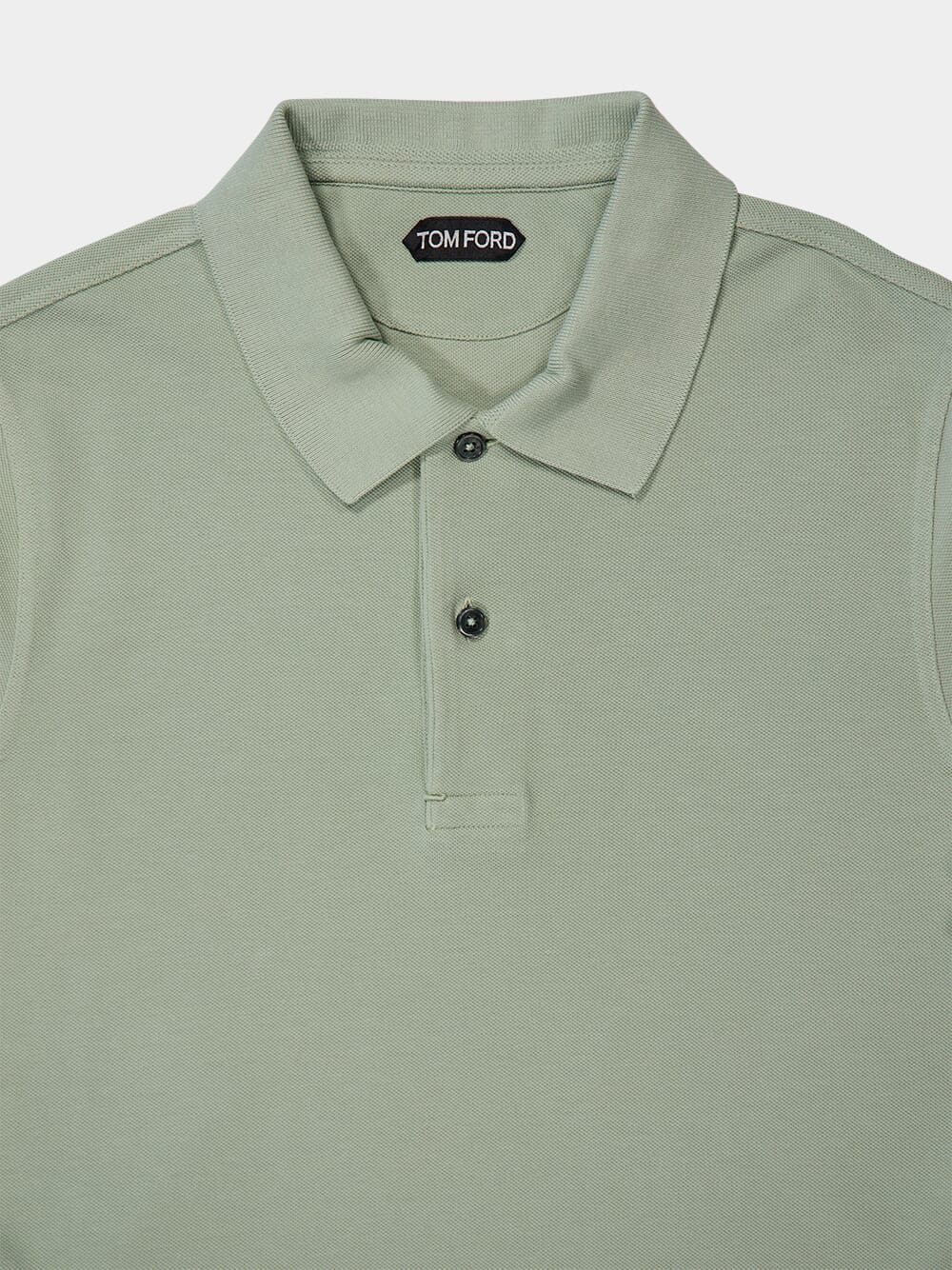 Menthol Piqué Polo Shirt - Image 3