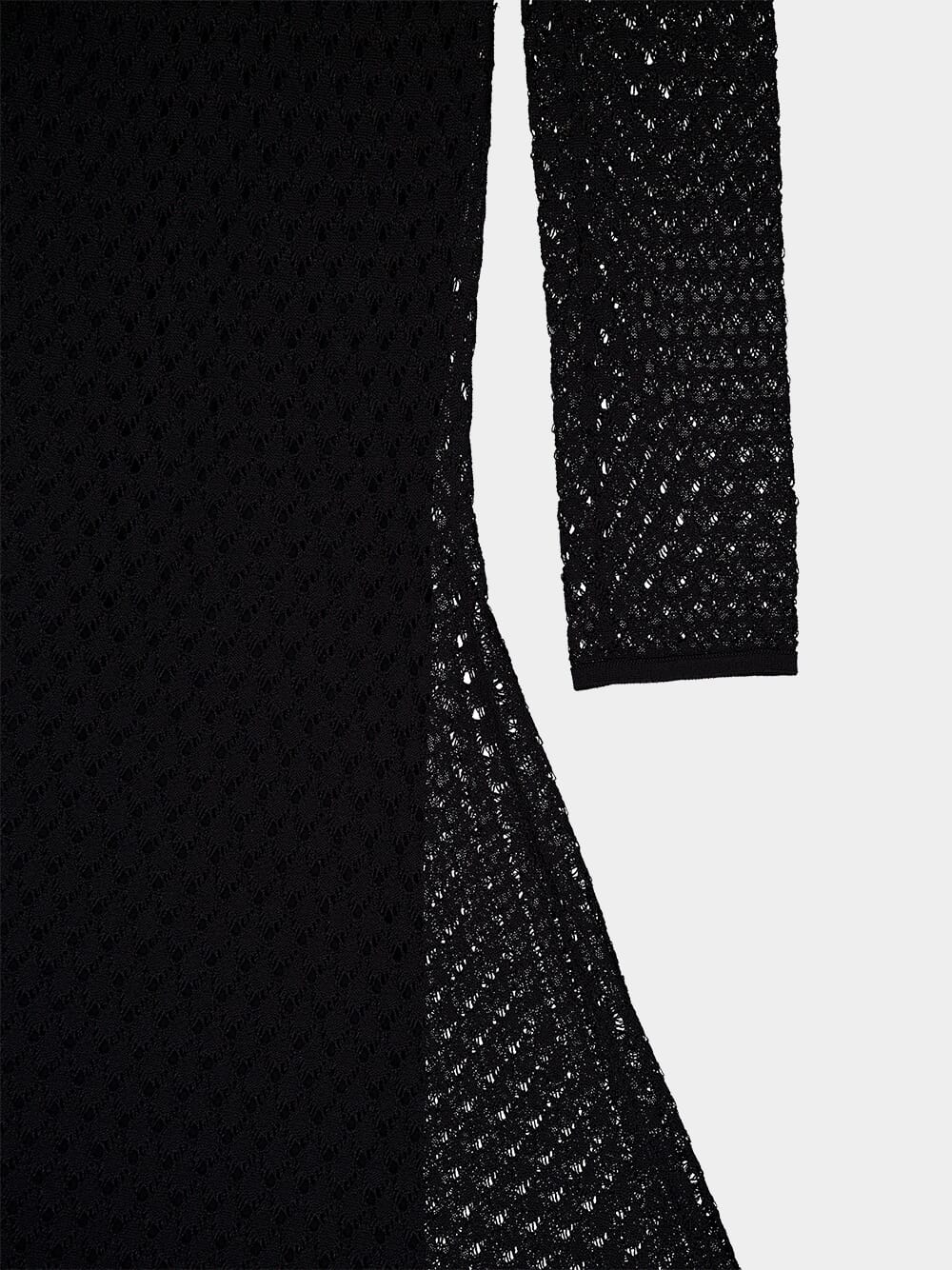 Openwork Lurex Maxi Dress - Image 4