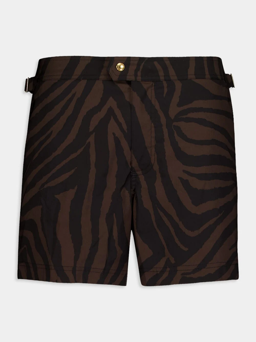 Zebra-Print Swim Shorts