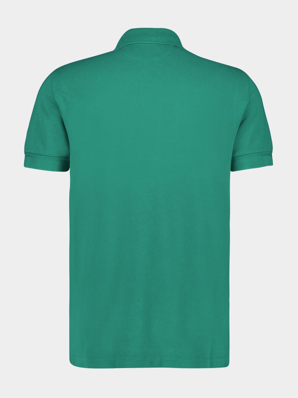 Clover Green Regular Fit Short-Sleeve Piqué Polo Shirt - Image 2