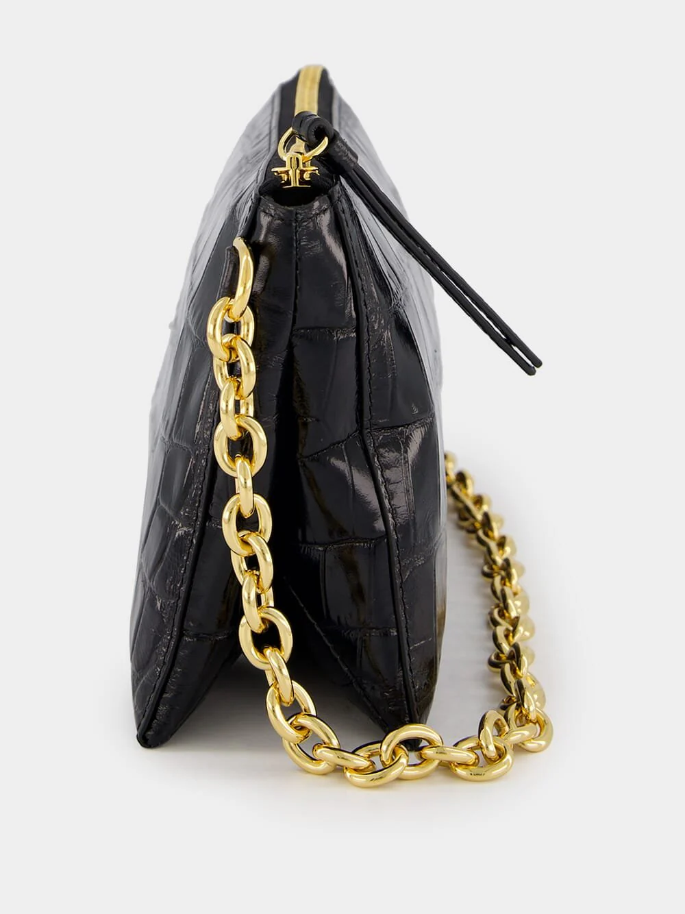 Stamped Crocodile Leather Carine Clutch - Image 2