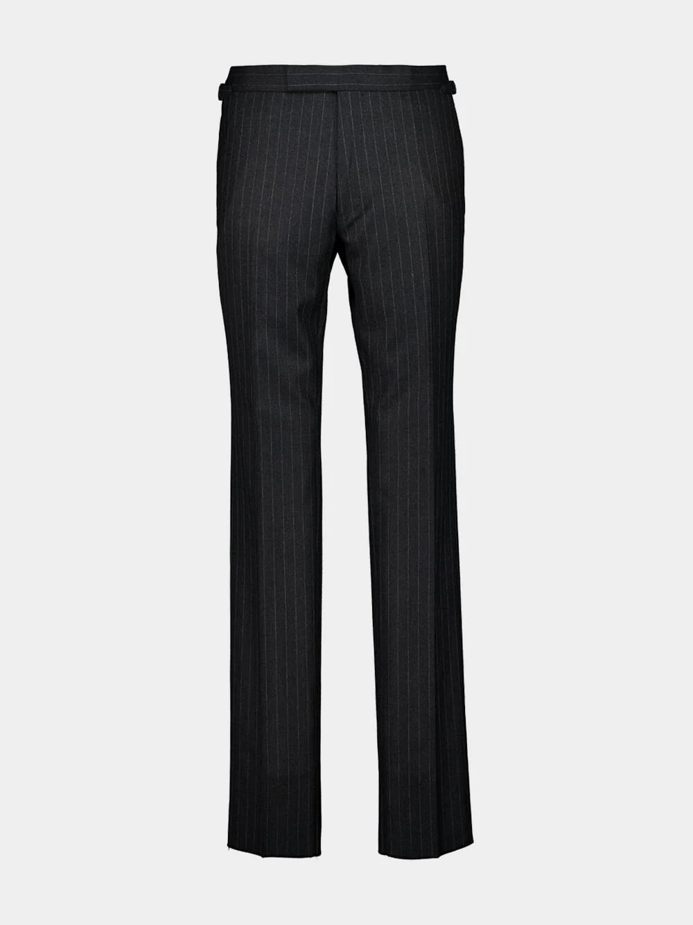 Dark Grey Classic Wool Pants