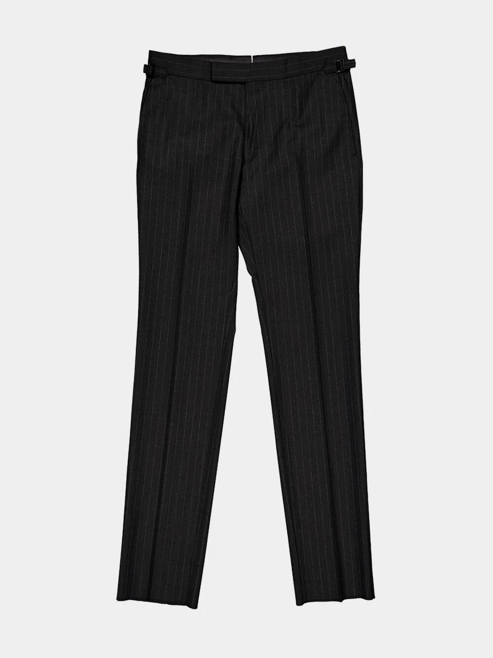 Dark Grey Classic Wool Pants - Image 5