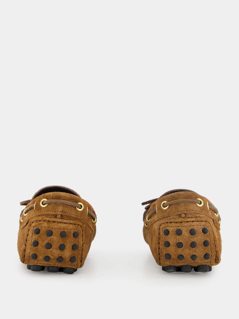 Dark Whiskey Suede Rod Driver Moccasins - Image 5