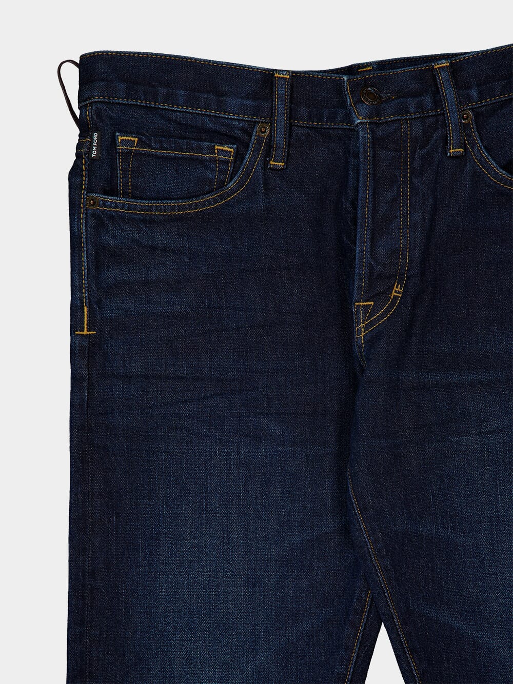 Deep Indigo Slim Fit Stretch Denim - Image 3