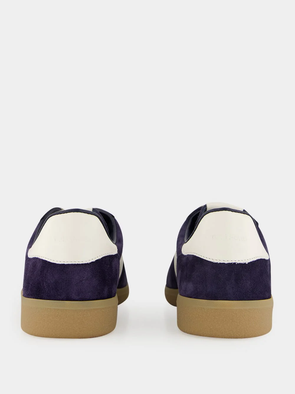 Deep Navy Suede Low-Top Sneakers - Image 5