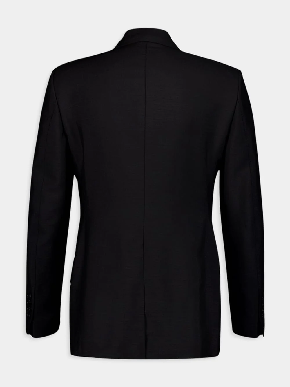 Double-Breasted Mohair-Blend Blazer - Image 3