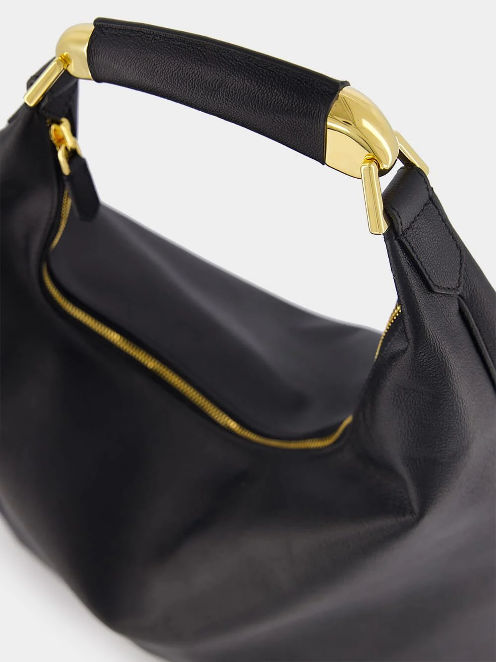 Grain Leather Bianca Large Hobo - Image 6
