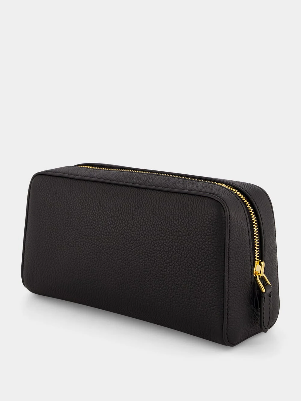 Grained Leather Wash Bag - Image 4