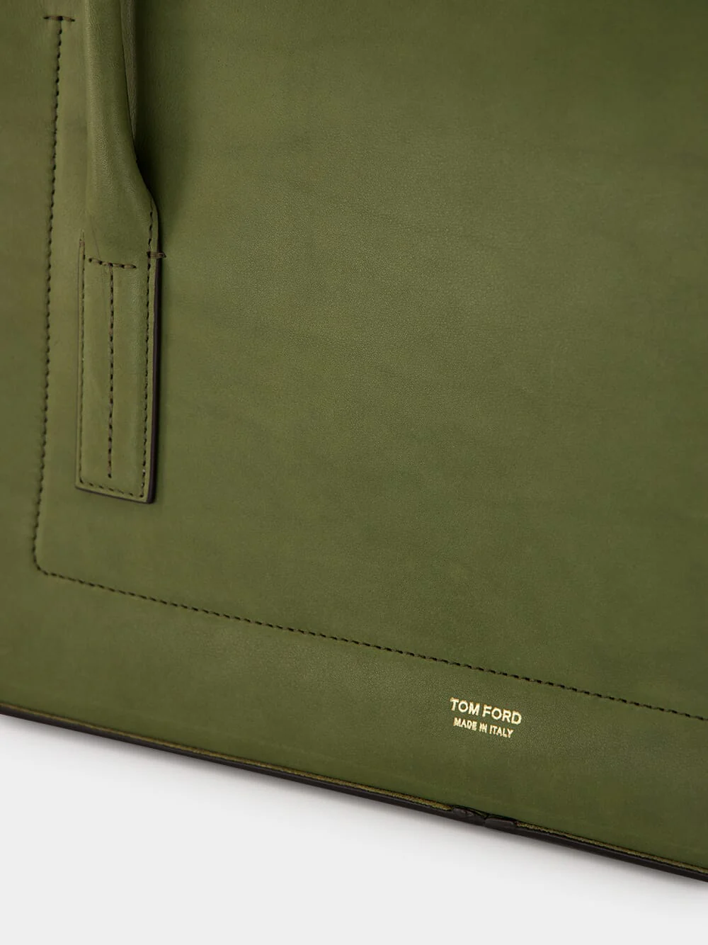 Ivy Green Natural Leather Eclipse Large Shoulder Bag - Image 6