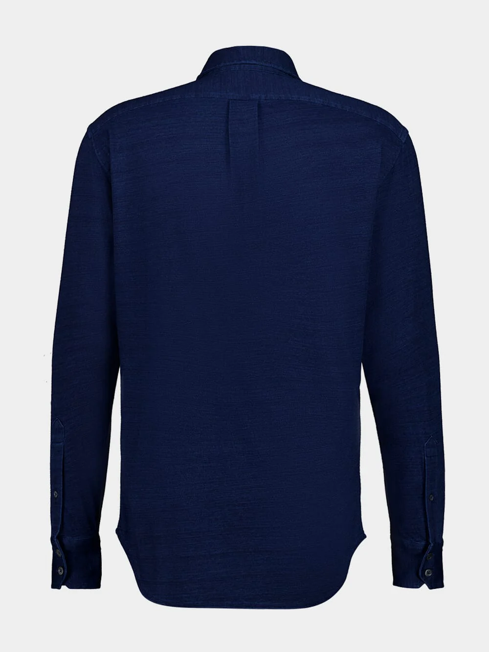 Midnight Blue Cotton Indigo Shirt - Image 4