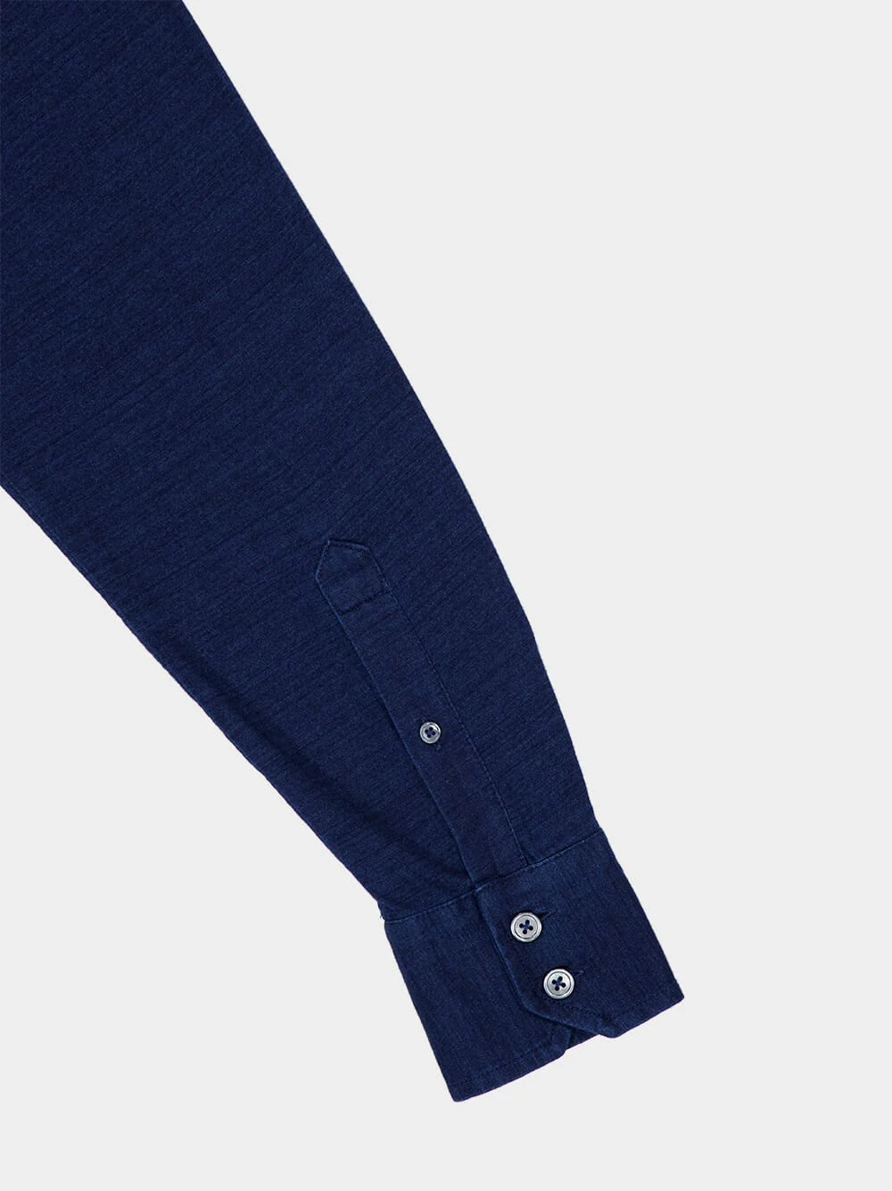 Midnight Blue Cotton Indigo Shirt - Image 6