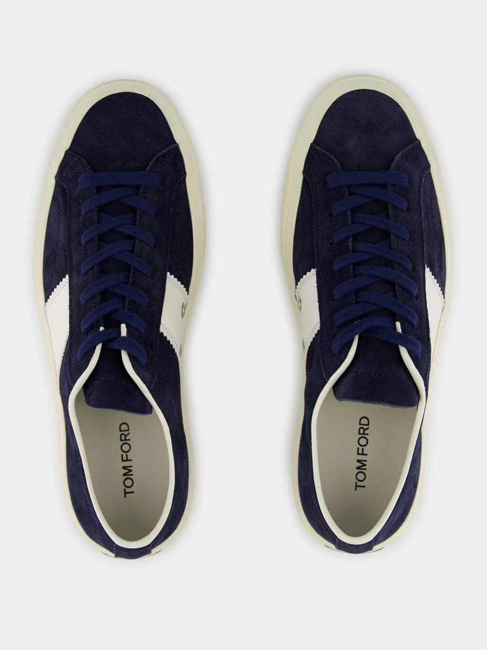 Midnight Blue Suede Cambridge Sneaker - Image 4