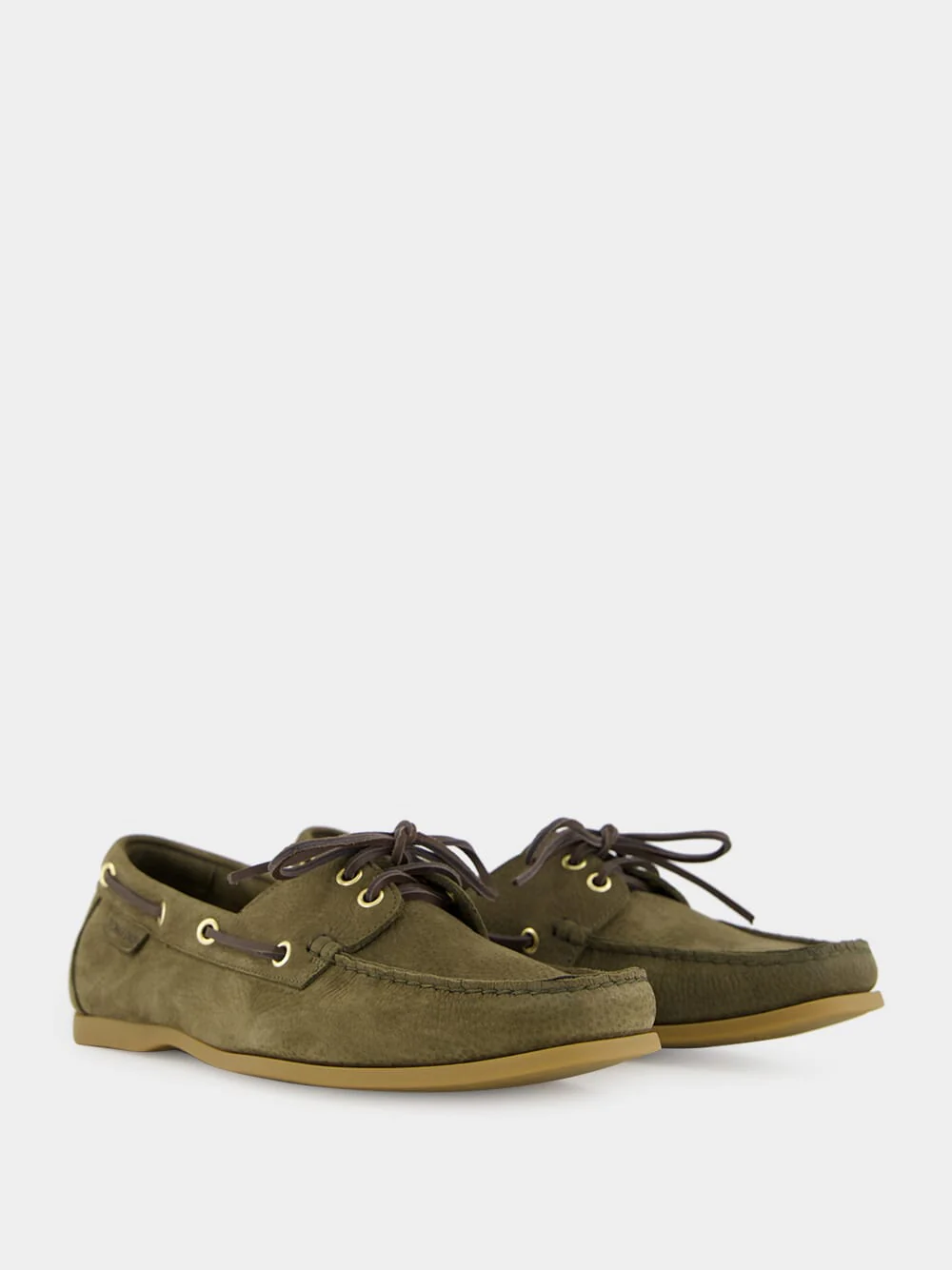Olive and Amber Robin Suede Loafers - Image 3