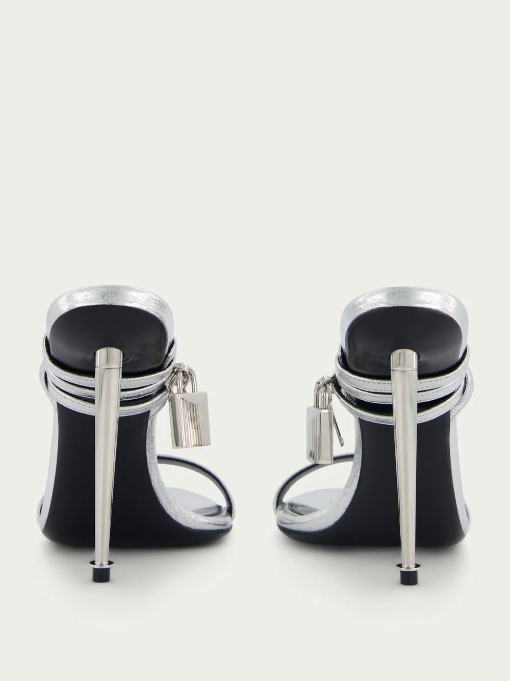 Padlock-Detail Sandals - Image 5