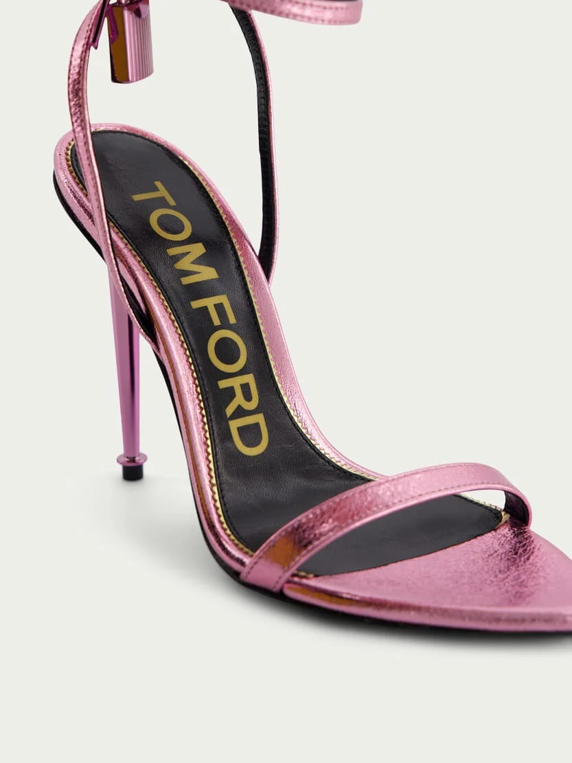 Padlock Leather Sandals - Image 6